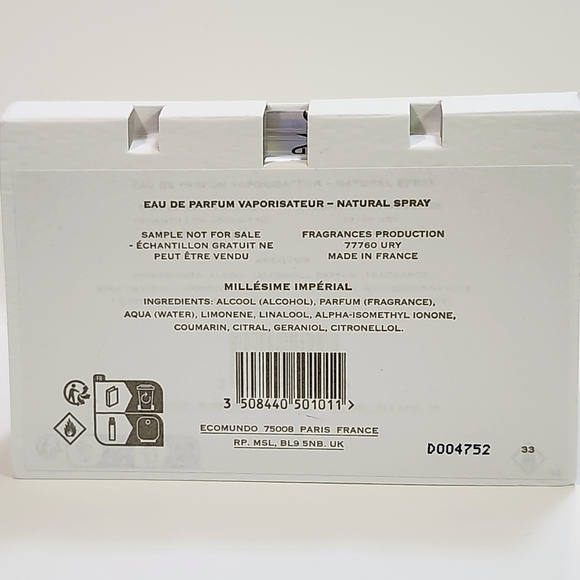 Creed Centarus, Millésime Imperial, & Carmina - Picture 5 of 5